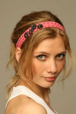 Silver Garden Headband