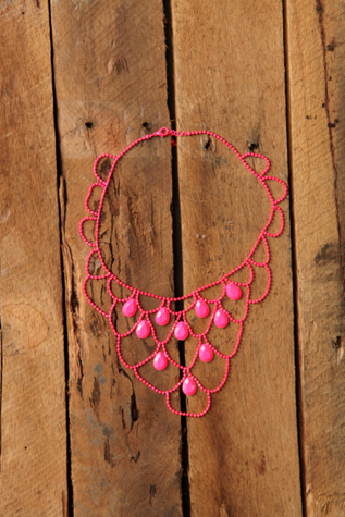 Teardrop Gem Necklace