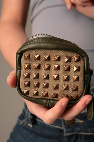Studded Pudgy Pouch