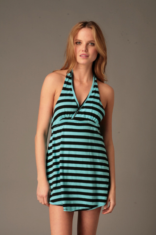 Striped Halter Dress