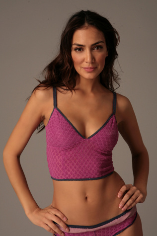 Cropped Crochet Lace Cami