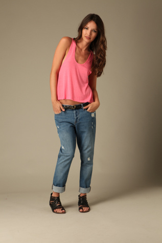 Davis Slouch Cigarette Jeans By Genetic