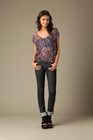 FP Studded Pocket Skinny Jeans