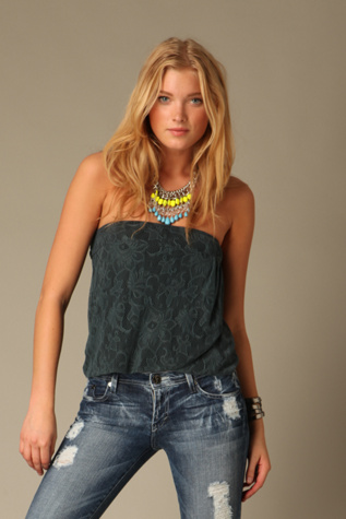 Lace Tulip Mini Skirt
