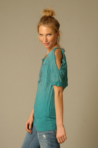 We The Free Double V Tunic Tee