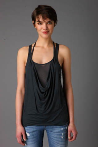 Halter Cowl Top