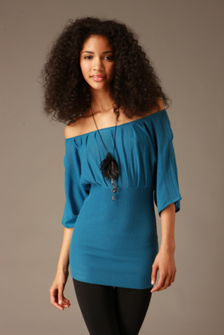 Off The Shoulder Pointelle Top