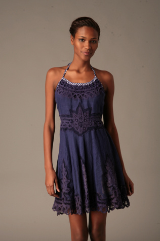Free People Clothing Boutique > Gingham And Lace Dress
