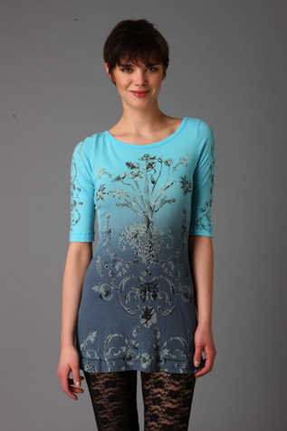Free People Clothing Boutique > Printed Knit Shift Dress : boho fashion bohemian chic dress dresses