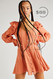 In The Mood For Frills Mini Dress