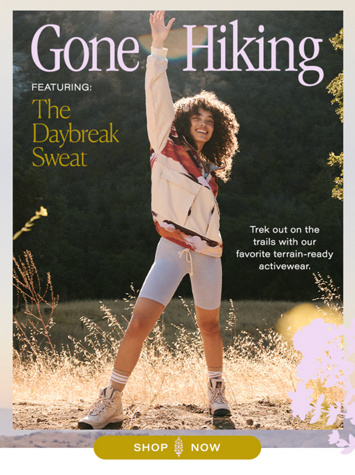 Gone hiking sales