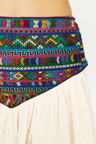 Guipil Asteria Mini Skirt