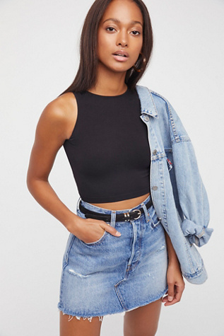 Intimately - High Neck Seamless Crop