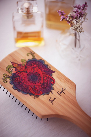 Gypsy Pea Magoo - Hand Painted Wooden Brush