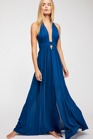 free people look into the sun maxi dress