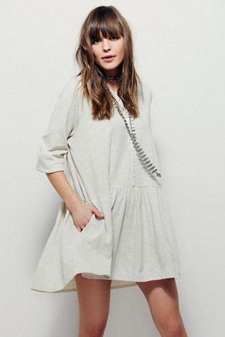 Button Up Dress by FP Beach