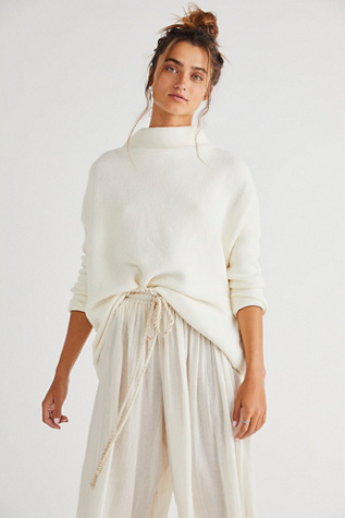 Free People Ottoman Slouchy Tunic In Ecru