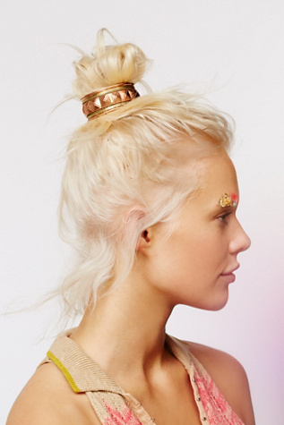 Free People - Engraved Bun Cuff