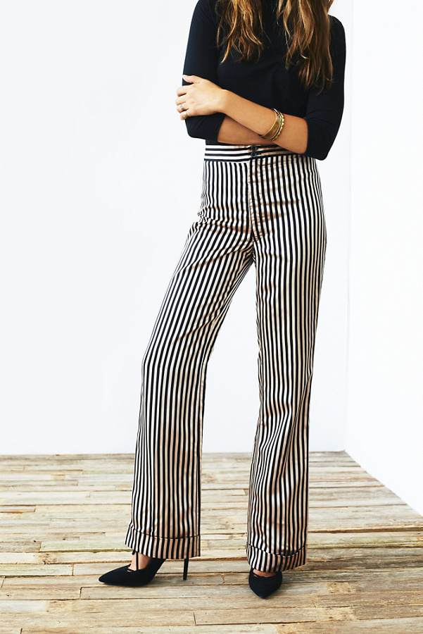 vintage striped pants