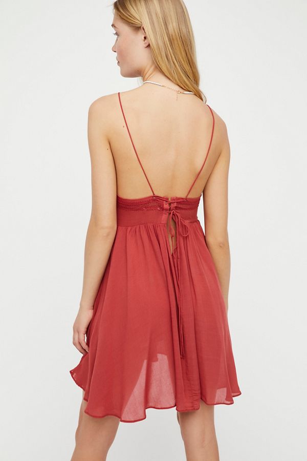 First Love Fit And Flare Mini Dress Free People