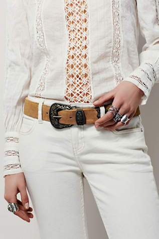 Free People - Black Rock Western Belt