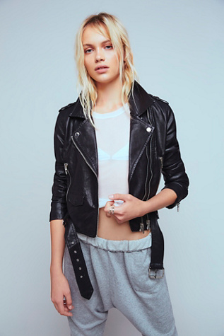 Squad Goals Vegan Leather Jacket by Blank NYC