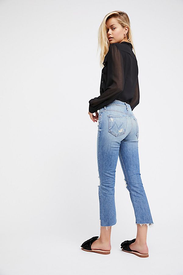 Insider Step Crop Fray Jeans | Free People