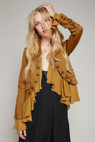 Free People - Romantic Ruffles Jacket