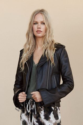 Bell Sleeve Jacket by Understated Leather