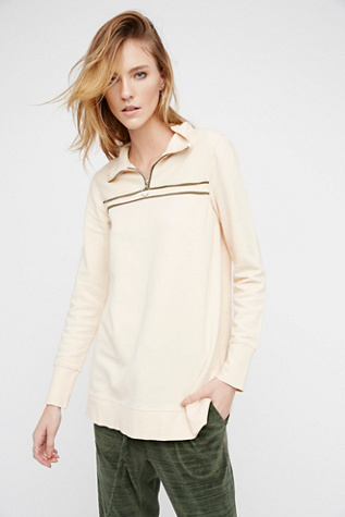Free People - Just A Half Zip Pullover