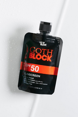 Let it Block - Goth Block Spf 50 Sunscreen