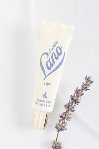 Lano Banana Balm Lip Sheen 3-In-1 at Free People by Lano