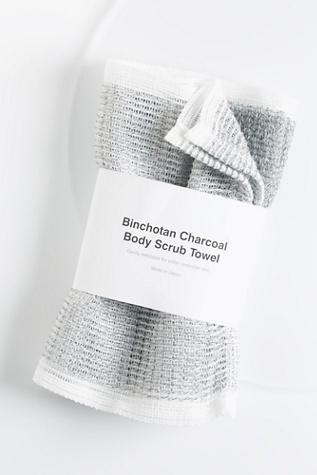 Morihata - Binchotan Charcoal Body Scrub Towel