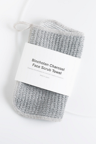 Morihata - Binchotan Charcoal Face Scrub Towel