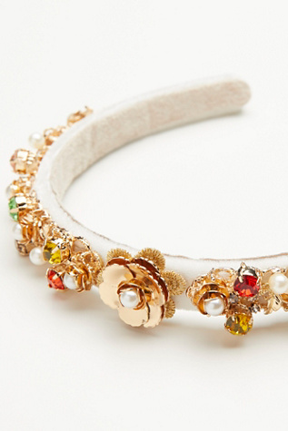 Jeweled Velvet Headband by Gen3 for FP