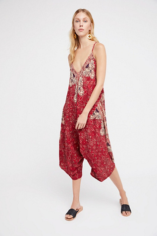 Olga Printed Jumpsuit by Cleobella