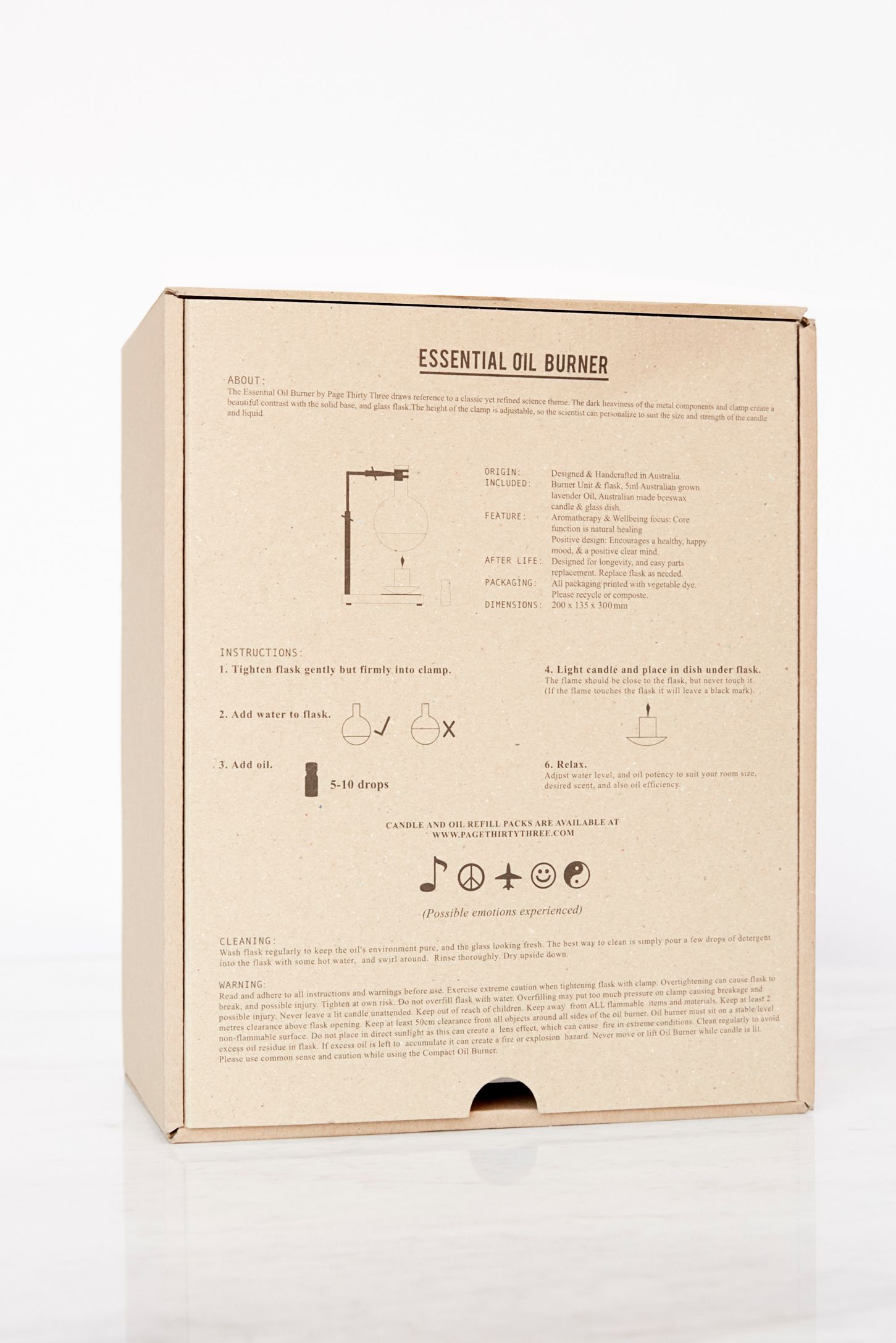 Slide View 4: Page Thirty Three Concrete Essential Oil Burner
