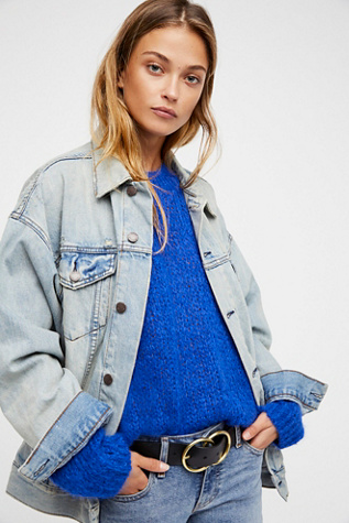 Free People - Denim Trucker Jacket