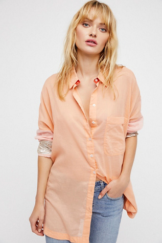 Free People - Rainbow Rays Buttondown