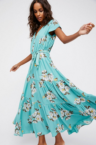 Free People - All I Got Printed Maxi Dress