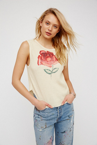 Free People - Red Rose Tank