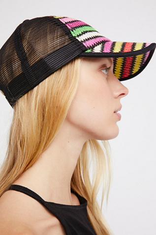 Free People - Ziggy Straw Baseball Hat