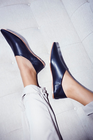 Jeffrey Campbell - Lexie Leather Flat