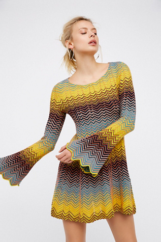 Free People - Bella Sweater Mini Dress