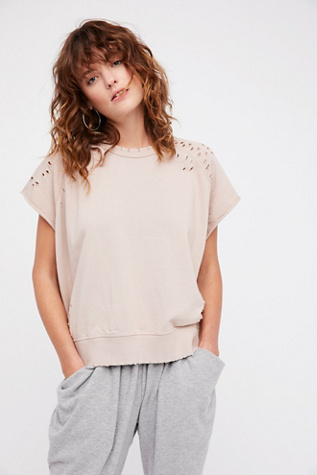 Free People - That Tee Distressed Pullover