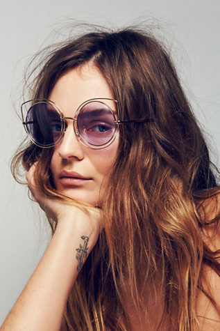 Free People - Cool Cat Wire Frame Sunnies