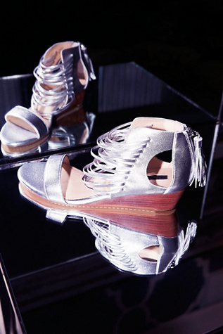 Matiko - Cascading Mini Wedge Sandal