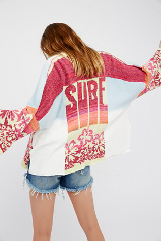 Free People - Surf Sweater Kimono