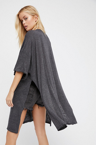 We The Free - We The Free Solid City Slicker Tunic at Free People