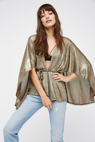 Free People - Age Of Aquarius Half Moon Kimono